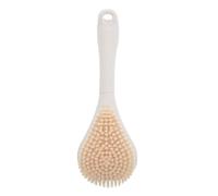 EXCEART Brosse nettoyante pour les orteils à long manche en ABS et PA, hygiène des pieds en bain, pour femmes et seniors