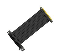 EXCEART Câble D'extension Pci-e 3.0 16x 40 Cm 90° pour Carte Graphique, Adaptateur Pcie Haute Vitesse Compatible Toutes Cartes, Câble Flexible Et Stable pour Ordinateur Gamer Professionnel