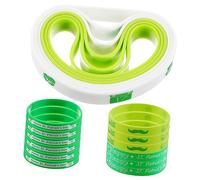EXCEART Cadeaux De La Saint Patrick St. Bracelet en Caoutchouc Patricks Day Bracelet en Silicone Trèfle en Caoutchouc Irlandais en Trèfle Impression Irlande