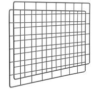 EXCEART Cadres Photo Muraux en Fer Noir 2pcs Style Nordique pour Salon et Dortoir, Support Multifonction pour Afficher Photos et Créer Espace de Rangement