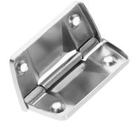 EXCEART Charnières Robustes pour Boîte en Fer Argenté 6 Pièces Faciles à Installer et Résistantes pour Couvercle de Boîte en Bois