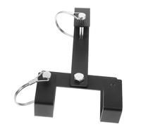 EXCEART Connecteur pour Poubelle avec Crochet Attache Pratique pour Conteneurs à Roulettes Léger pour Transport Rapide des Bacs à Ordures et Recyclables