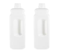 EXCEART Contenants en Plastique Réutilisables Lot de 2 et Poignées Ergonomiques avec Couvercles Hermétiques de 2,5l Rangement Transport Facile