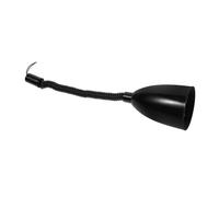 EXCEART Cordon Rétractable Réglable pour Lampe Chauffante Alimentaire 1,5 M, Câble Noir en Acier Résistant, Système à Ressort Ajustable, Accessoire Professionnel pour Buffet