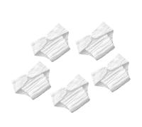 EXCEART Couches en Coton Absorbantes Séchage Rapide pour Bébé Lavables et Réutilisables Couleur Blanche Taille L Maison Voyages