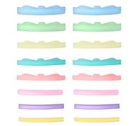 EXCEART Coussinet en Silicone pour Rehaussement de Cils Réutilisable, Lot de 8 Paires, Outil de Permanente pour Salon de Beauté