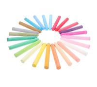 EXCEART Craie Colorée Effaçable sans Poussière pour Tableau Noir, 48 Pièces, Soluble L'eau, Multi-usage, Facile à Effacer, pour Enseignants et Élèves