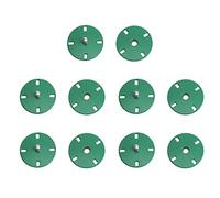 Exceart D'encliquetage 10Pcs Coudre Des Boutons-Pression en Métal Boutons-Pression Boutons-Pression Boutons pour Coudre Des Vêtements en Cuir Vestes Bricolage Artisanat 21Mm (Vert)