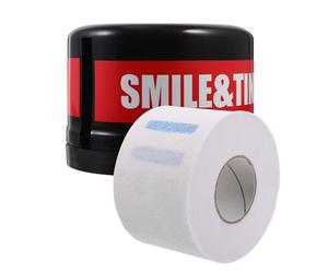 EXCEART Distributeur de Papier Garde Bandes de Cou Propres et Ordonnées pour Cervicales en Plastique et Papier, Étui à Rouleau Pratique pour pour Coiffure