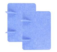 EXCEART Écran de Partition en Feutre 2pcs avec Pieds de Support, Cloison Autoportante Facile à Installer et Nettoyer, pour Écoles et Bureaux Minimalistes