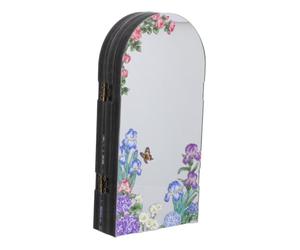 EXCEART Écran Feng Shui Mini Paravent Pliable en Acrylique, Écran d'art de Bureau à Effet Miroir, Décoration Chinoise, pour Maison et Espaces Professionnels
