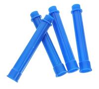 EXCEART Embouts de Corde en Acier Inoxydable, 2 Jeux Crochets et Vis, Installation Rapide, Solide et Élégants pour Gestion des Foules et Sécurisation des Espaces