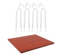 EXCEART Étagère Murale pour Autel Bouddhiste, Support Stable sans Perçage | Bois et Métal, Montage Mural, pour Statues Religieuses, Salon et Lieu de Culte Domestique
