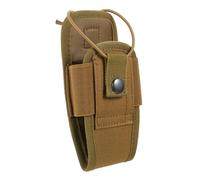 EXCEART Étui Tactique Molle pour Radio Portable Support Extérieur, Pochette Ceinture Miliaire, Résistant Léger, Format Compact, Couleur Boue, Adapté à Talkies-Walkies et Radios CB