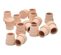 EXCEART Extincteur à Moxa en Bois Solide pour Bâtons de 1,8 Cm, Lot de 20 Pièces, Dispositif Pratique pour Moxibustion à Domicile Salon de Massage, Accessoire Essentiel pour Soins