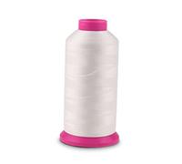 EXCEART Fil De Broderie Lumineux Yards Fil Qui Brille Obscurité Pour Couture Et Broderie Blanc Flottant
