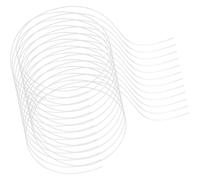 EXCEART Fil de Réparation en Nylon Léger pour Lunettes Demi-cer s Blanc, Accessoire Solide Prévenant le Desserrage, pour Entretien et Réparation
