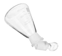 EXCEART Flacon Erlenmeyer en Verre 150ml Bouchon Solide pour Laboratoire Scolaire Chimie Usage Expérimentation Scientifique Fournitures