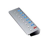 EXCEART Hub USB à Ports avec Port de Charge Supplémentaire Répartiteur USB Portable et Concentré de Recharge