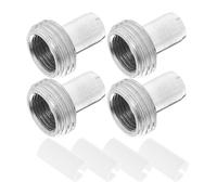 EXCEART Kit 4 Pièces D'embouts pour Stylo Lumineux Fibre Optique Pointe Métal et Noyau Céramique 7 Mm, Accessoires de Réparation et Maintenance pour Inspection et Test de Fibres Optiques