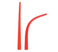 EXCEART Kit de 2 Buses de Calfeutrage Réutilisables en Plastique Embouts Droit et Coudé Rallongés Outils D’Extension Précis pour Mastic Compatible Pistolets à Calfeutrer Usage