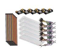 EXCEART Kit De Plaque Essai Module Alimentation Fils De Connexion pour Câblage Expérimentation