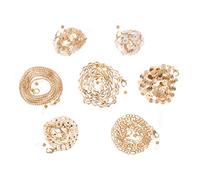 EXCEART Lanière Perlée 7 Pièces Chaîne De Lunettes Chaîne De Chaîne De Lunettes Suspendue Cordon De Retenue De Lunettes Cordon De Lunettes Aux Femmes Gel De Silice Des Lunettes Facial