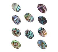 EXCEART Lot De 10 Petites Perles En Coquillage Dormeau Pour Colliers Et Boucles Doreilles