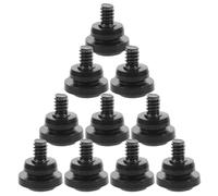 EXCEART Lot de 10 Vis Pratiques pour Disque Dur en Fer Noir, Fixation Facile pour Disques Durs Mécaniques et Ssd, Installation Rapide pour Réparateurs Informatiques Professionnels