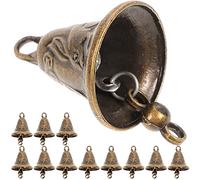 EXCEART Lot de 11 cloches vintage classiques en métal à suspendre pour dressage de chien Style aléatoire