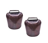 EXCEART Lot de 2 cloches de cheval, en cuivre et cuivre, pour accessoires antivol 62 G, taille L