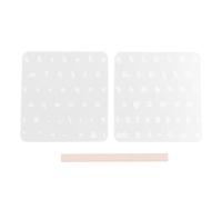 EXCEART Lot de 2 tampons pour cuir : outil de poinçonnage pour lettres de l'alphabet, tampon pour chiffres et lettres, accessoires de maroquinerie, outils de sculpture, de gravure et