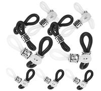 EXCEART Lot de 20 Embouts de Chaîne pour Lunettes - Connecteur de Chaîne de Lunettes - Embouts de Sangle de Chaîne de Lunettes pour Lunettes