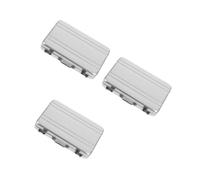 EXCEART Lot De 3 Boîtes De Rangement pour Cartes De Visite Porte-Cartes De Visite pour Cartes De Bureau Étui pour Cartes De Visite Étui pour Cartes Flash Porte-Cartes Organisateur De