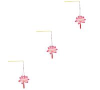 EXCEART Lot De 3 Lanternes De Festival Robustes Matériaux De Fabrication Décorations De Lanternes Lanternes Artisanales Pour La Maison