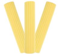 EXCEART Lot de 3 Têtes de Balai Éponge Jaune 28 Cm Absorbantes, Recharge en Mousse pour Nettoyage Sols Carrelés, Marbre et Bois, Accessoire de Remplacement pour Balai Serpillère
