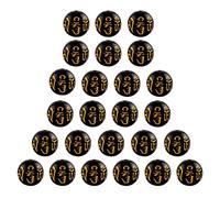 EXCEART Lot de 300 mantra bouddhiste tibétain Om mani Padme hum à six mots chinois Feng Shui Pi Yao Pixie Bonne chance Richesse Argent Amulette Breloque pour homme Bracelet Collier Bijoux