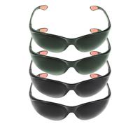 EXCEART Lot de 4 lunettes de protection pour soudeurs : protection oculaire sûre, anti-éclaboussures, lunettes de soudage en plastique résistantes aux chocs pour hommes, équipement de travail pour