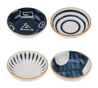 EXCEART Lot de 4 Petits Bols à Sauce en Céramique, Facile à Transporter, Taille Compacte, pour Sauces à Tremper en Hôtel ou Maison Couleur Aléatoire