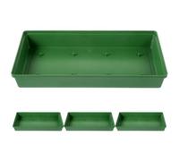 EXCEART Lot de 4 Plateaux de Fixation en Mousse Plastique Verte pour Arrangement Floral, Réutilisables et Faciles à Utiliser, pour Mariages et Fêtes
