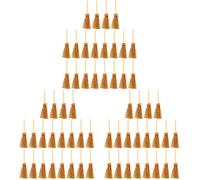 EXCEART Lot de 60 accessoires de balai pour poupée - Décoration en paille - Jouets pour enfants - Outil d'artisanat - Mini ornements - Maison de poupée - Bricolage