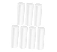 EXCEART Lot De 7 Cylindres en Polystyrène Blanc Mousse Artisanale pour Garçon Et Filles, Diamètre 15 Cm, Solide, Peinture Manuelle, Projets Créatifs DIY, Éveil Et Décoration Intérieure Et Extérieure