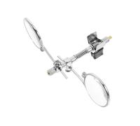 EXCEART Loupe Lunettes De Bijoutiers Clip sur Accessoires Steampunk Horlogerie Lunettes pour Lire Lunettes Grossissantes Oculaire Monique Métal Transparent
