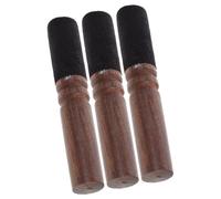 EXCEART Maillets de Bol Chantant Tibétain pour Relaxation Yoga Bouddhiste Poignée Confortable Lot de 3 en Bois et Amélioration du Son Esthétique