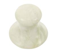 EXCEART Masseur Facial Outil de Massage Délicat et Artisanal de Champignon en Jade Vert Clair pour Visage, Bureau ou Présent Relaxant