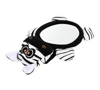 EXCEART Miroir D'observation de Zèbre Noir en Acrylique Sangles Ajustables, et Prévention des Accidents