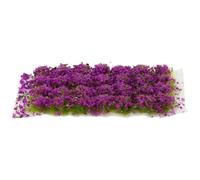 EXCEART Model Vegetation - Mini Touffes Herbe Violet pour DéCoration De ScèNe - DéCorations Miniatures De Paysage en Plastique - IdéAl pour Bricolage Et Diorama