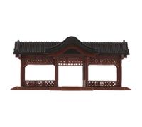 EXCEART Modèle Miniature de Chinois en Plastique pour Aquarium et Bonsaï | Décor Antique Asiatique Japonais Zen, Petite Empreinte, Ajoute Profondeur et Relief, Bureau et Bureaux