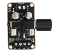 EXCEART Module Amplificateur Audio Numérique Stéréo 5w Portable en Plastique Noir 2ω pour Système Audio DIY et Home Cinéma Réglage du Volume