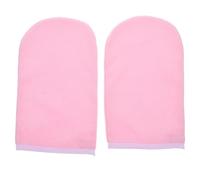 EXCEART Moufles de Soin pour Mains en Coton et Polyester Fermeture Confortable, Moufles de Spa la Cire de Paraffine pour Femmes, Adaptés aux Bains de Cire Chaude